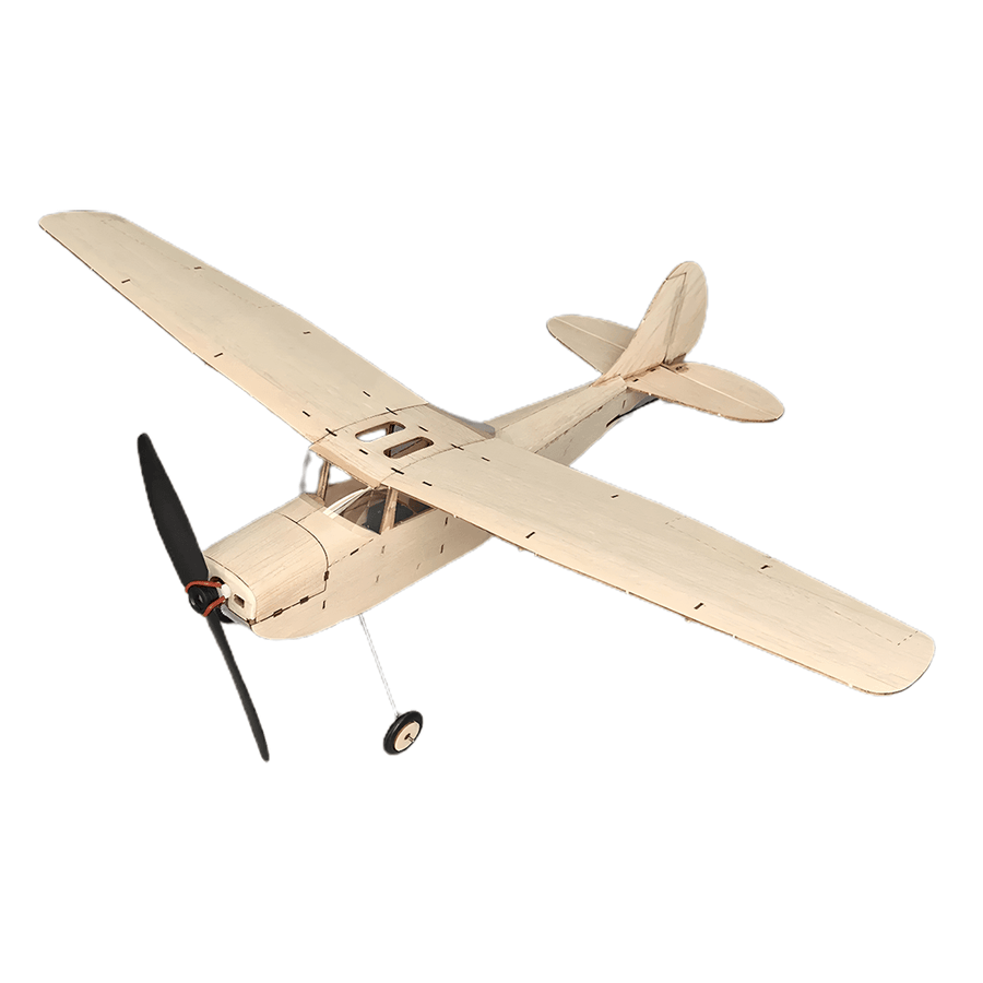 Stirlingkit MinimumRC L-19 Cessna RC Mini Fixed-Wing Aircraft Model 3CH Balsa Wood Monoplane Toy