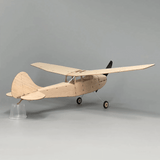 Stirlingkit MinimumRC L-19 Cessna RC Mini Fixed-Wing Aircraft Model 3CH Balsa Wood Monoplane Toy, view 2