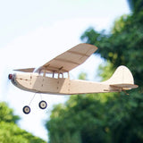 Stirlingkit MinimumRC L-19 Cessna RC Mini Fixed-Wing Aircraft Model 3CH Balsa Wood Monoplane Toy, view 4