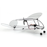 Stirlingkit MinimumRC Shrimp V2 Mini Fixed-Wing Aircraft RC 3CH Ultralight Biplane Model Toy, view 2