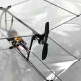 Stirlingkit MinimumRC Shrimp V2 Mini Fixed-Wing Aircraft RC 3CH Ultralight Biplane Model Toy, view 3