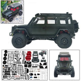 Stirlingkit MN86K 1/12 Simulation DIY Remote Control Model Car Crawler Vehicle KIT 2.4G 4WD, view 3