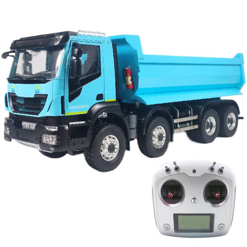 Stirlingkit MODEL RACING 1/14 RC Truck Electric RC Hydraulic Dump Truck 8×8