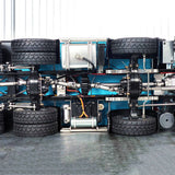 Stirlingkit MODEL RACING 1/14 RC Truck Electric RC Hydraulic Dump Truck 8×8, view 6