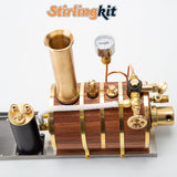Stirlingkit Model Steam Boiler kit 200ml for Steam Engines Model Steam Boats, view 5