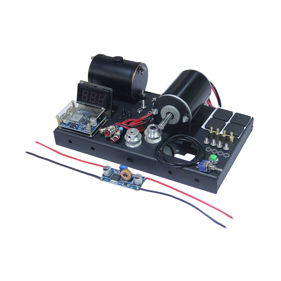 Stirlingkit Modified 12V DC Generator Base Set for SEMTO ST-NF2 Engine Model