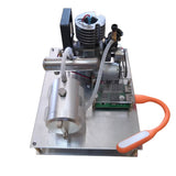 Stirlingkit Modified 2 Strokes Single Cylinder Aircooled Methanol Engine into 12V Generator Model Set, view 4