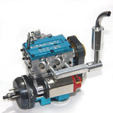 Stirlingkit Modified Muffler with Extension Pipe for NR200 Engine, view 2