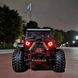 Stirlingkit Modified SCX10 1/10 RC Car 2.4G Electric 4WD Off-road Crawler Model Car, view 2