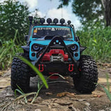Stirlingkit Modified SCX10 1/10 RC Car 2.4G Electric 4WD Off-road Crawler Model Car, view 3