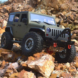 Stirlingkit Modified SCX10 1/10 RC Car 2.4G Electric 4WD Off-road Crawler Model Car, view 6