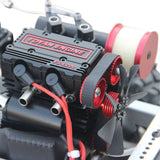 Stirlingkit Modified Toyan FS-L200 1/10 2.4G 4CH Nitro Offroad Crawler Vehicle RC Car without Car Shell- RTR Version, view 3