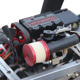 Stirlingkit Modified Toyan FS-L200 1/10 2.4G 4CH Nitro Offroad Crawler Vehicle RC Car without Car Shell- RTR Version, view 4