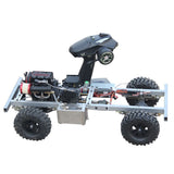 Stirlingkit Modified Toyan FS-L200 1/10 2.4G 4CH Nitro Offroad Crawler Vehicle RC Car without Car Shell- RTR Version, view 5