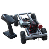Stirlingkit Modified Toyan FS-L200 1/10 2.4G 4CH Nitro Offroad Crawler Vehicle RC Car without Car Shell- RTR Version, view 6