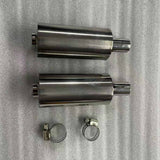 Stirlingkit Mufflers for ENJOMOR GS-V8 PRO Gasoline V8 Engine Model, view 2
