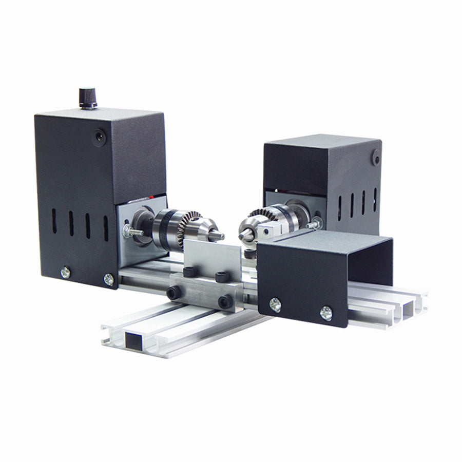 Stirlingkit Multifunctional Electric Mini Desktop Lathe for Model Engine Machining Tools