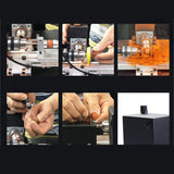 Stirlingkit Multifunctional Electric Mini Desktop Lathe for Model Engine Machining Tools, view 4