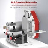 Stirlingkit Multifunctional Homemade Mini Belt Sander for Engine Machine DIY Tools, view 4