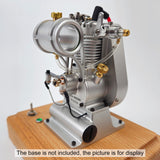 Stirlingkit MUSA F1-2.7cc Mini Single-Cylinder 4-Cycle OHV Gas Stationary Engine 4 Stroke Air-cooled Engine Model, view 3