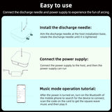 Stirlingkit Musicical Tesla Coil Model with Artificial Lightning Experimental Technology Desk Toy, view 3