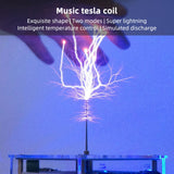 Stirlingkit Musicical Tesla Coil Model with Artificial Lightning Experimental Technology Desk Toy, view 6