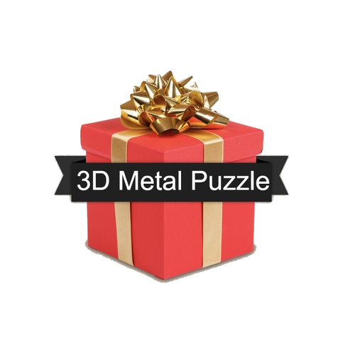 Stirlingkit Mystery Box 3D Metal Puzzle Christmas Birthday Surprise Gift