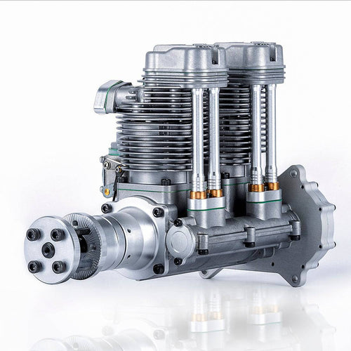 Stirlingkit ngh GF60i2 60cc Inline Four Stroke Double Cylinder Air Cooled Gasoline Engine for Fixed Wing Drone
