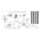 Stirlingkit ngh GT17 17cc Single-cylinder Two Stroke Air Cooled Gasoline Engine for Fixed Wing Drone, view 4