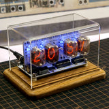 Stirlingkit Nostalgic Nixie Tube Clock IN-12 Retro Electronic Clock, view 5
