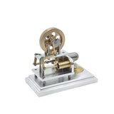 Stirlingkit OKMO J06G α-Type Horizontal Opposed Hot Air Stirling Engine Model Super Mini STEM Science Toy, view 5