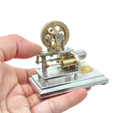Stirlingkit OKMO J06G α-Type Horizontal Opposed Hot Air Stirling Engine Model Super Mini STEM Science Toy, view 6