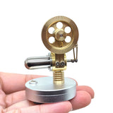 Stirlingkit OKMO J07 Super Mini β-Type Hot Air Stirling Engine Model Vertical, view 5