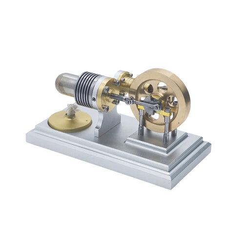 Stirlingkit OKMO Super Mini γ-Type Horizontal Hot Air Stirling Engine Model STEM Toy J06C