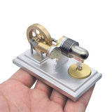 Stirlingkit OKMO Super Mini γ-Type Horizontal Hot Air Stirling Engine Model STEM Toy J06C, view 4