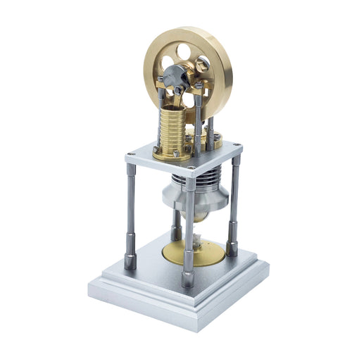 Stirlingkit OKMO Super Mini β-Type Vertical Hot Air Stirling Engine Model J06B