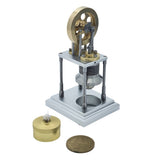Stirlingkit OKMO Super Mini β-Type Vertical Hot Air Stirling Engine Model J06B, view 4