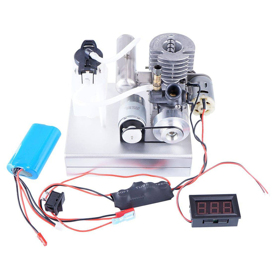 Stirlingkit One-button Start Electric Generator Methanol Low Pressure Engine Level 15 Methanol Engine (Finished Product)