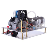 Stirlingkit One-key Electric Start VX 18 Single Cylinder 2 Stroke Air-cooled Methanol Engine Generator 12V Upgrade Set, view 6
