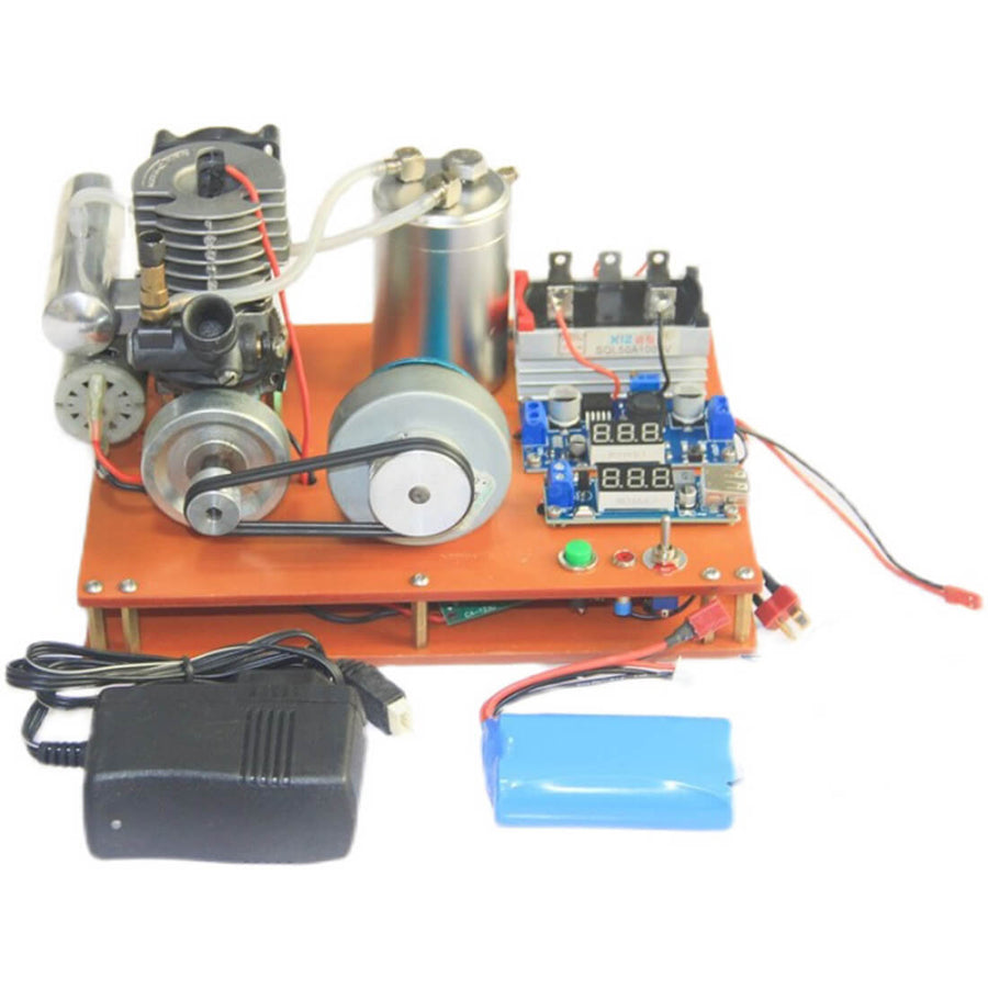 Stirlingkit One-key-start Modified 15-level Methanol Generator Set DC 12V Output