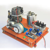 Stirlingkit One-key-start Modified 15-level Methanol Generator Set DC 12V Output, view 3