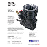 Stirlingkit OS Speed 21XZ-GT Level 21 3.49cc GT Racing Engine Exhaust Pipe Set for 1/8 Car, view 2