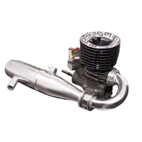 Stirlingkit OS Speed B2103 Type R S Methanol Engine Exhaust Pipe Combo Set for 1/8 Off-road Vehicle