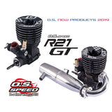Stirlingkit OS Speed R21 Level 21 3.49cc GT Racing Engine Exhaust Pipe Set for 1/8 Car, view 2