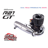Stirlingkit OS Speed R21 Level 21 3.49cc GT Racing Engine Exhaust Pipe Set for 1/8 Car, view 6
