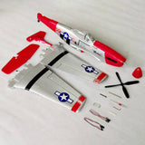 Stirlingkit P-51 V2 Electric Airplane Radio Control Plane Fighter 1200mm Wingspan - PNP, view 2