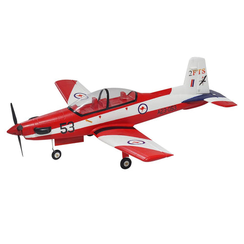 Stirlingkit PC-9 V2 1200mm Wingspan Air Force Helicopter RC Airplane Trainer Plane Model PNP for Stable Outdoor Fly - Red