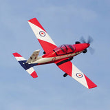 Stirlingkit PC-9 V2 1200mm Wingspan Air Force Helicopter RC Airplane Trainer Plane Model PNP for Stable Outdoor Fly - Red, view 3