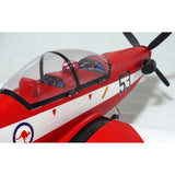 Stirlingkit PC-9 V2 1200mm Wingspan Air Force Helicopter RC Airplane Trainer Plane Model PNP for Stable Outdoor Fly - Red, view 4