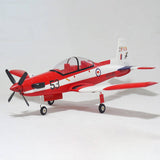Stirlingkit PC-9 V2 1200mm Wingspan Air Force Helicopter RC Airplane Trainer Plane Model PNP for Stable Outdoor Fly - Red, view 5